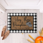 ヘイザカボチャカスタムンファミリーオータム ドアマット
