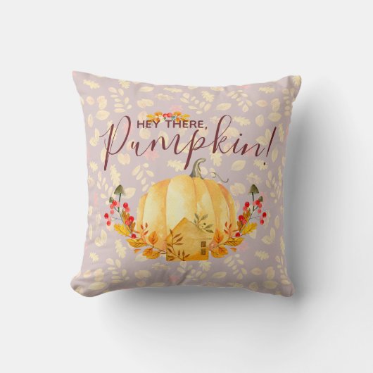 ヘイザカボチャ秋シーズン離れ |ハロウィーン クッション (正面)