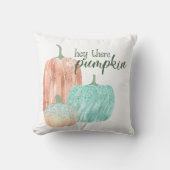 ヘイザパンプキングリッターパステルかわいらし秋 クッション (正面)