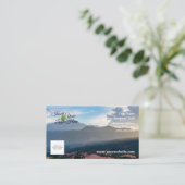 ヘイジーパイクピークサンセットビジネスカード 名刺 (スタンド正面)