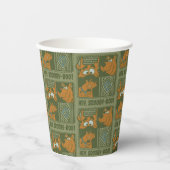 ヘイスクービードゥートライバルスクエアグラフィック 紙コップ (正面)