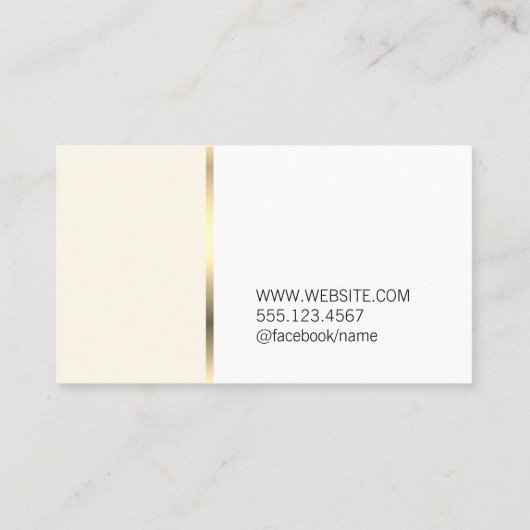 ヘイスタイリッシュスタリスト 名刺 (裏面)