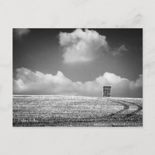 ヘイスタックおよびトラックの葉書 ポストカード (正面)