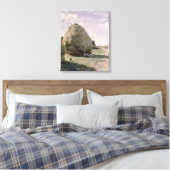 ヘイスタックス キャンバスプリント (インサイチュ (寝室))