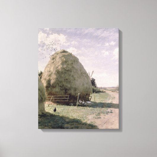 ヘイスタックス キャンバスプリント (正面)