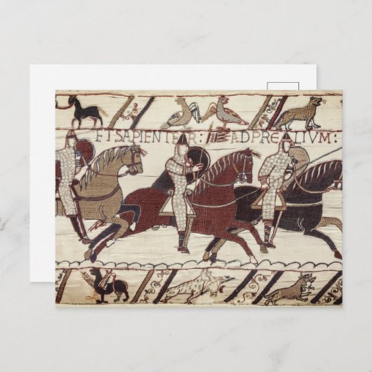 ヘイスティングスの戦い – ノーマン騎士団 ポストカード (正面/裏面)