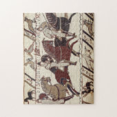 ヘイスティングスの戦い – ノーマン騎士 ジグソーパズル (縦)