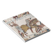 ヘイスティングスの戦い – バユウタペストリー王ハロルド ノートパッド (アングル)