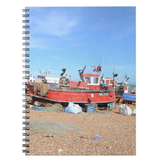 ヘイスティングスの漁船 ノートブック (正面)