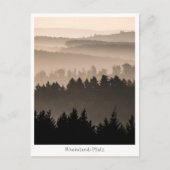 ヘイズウッドランドヒルズ風景写真 ポストカード (正面)