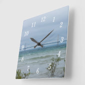 ヘイズマイティMac スクエア壁時計 (傾斜)