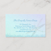 ヘイズモーニングドラゴンフライプロフェッショナル 名刺 (裏面)