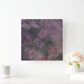 ヘイズI スクエア壁時計 (ホーム)