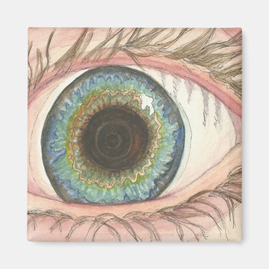 ヘイゼルアイマグネット マグネット (正面)