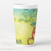 ヘイゼルド食べルマウスの野生のイチゴ カフェラテマグ (正面)