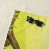 ヘイゼルド食べルマウスの野生のイチゴ ビーチタオル (インサイチュ)