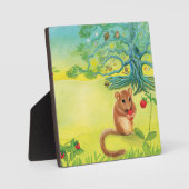 ヘイゼルド食べルマウスの野生のイチゴ フォトプラーク (正面)