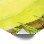 ヘイゼルド食べルマウスの野生のイチゴ ポスター (コーナー)