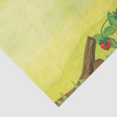 ヘイゼルド食べルマウスの野生のイチゴ 薄葉紙 (詳細)