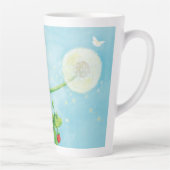 ヘイゼルヤマネ、野生のイチゴ&タンポポ カフェラテマグ (右)