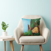 ヘイゼル食べヤマネのヘーゼルナッツ クッション (椅子)