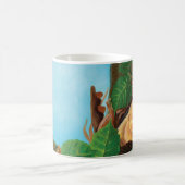 ヘイゼル食べヤマネのヘーゼルナッツ コーヒーマグカップ (中央)