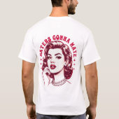 ヘイターズはTシャツが嫌いになる Tシャツ (裏面)