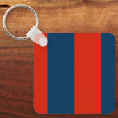 ヘイティ先住民族軍旗キーチェーン キーホルダー (正面)