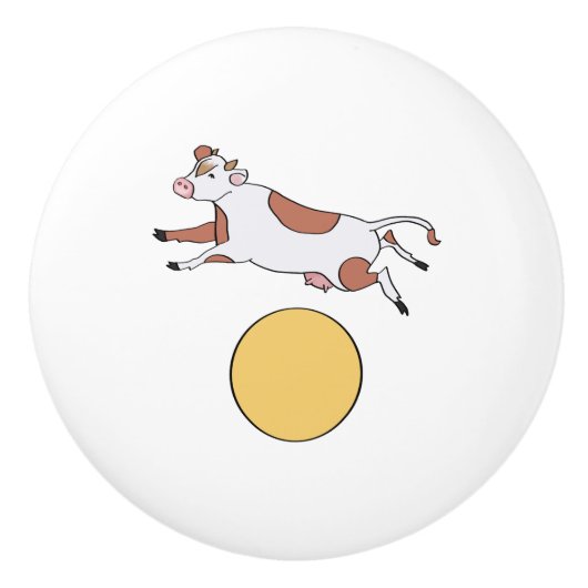 ヘイディドルディドルザムーン子供部屋Decor セラミックノブ (正面)