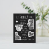 ヘイディドルディドル子供部屋リーム ポストカード (スタンド正面)