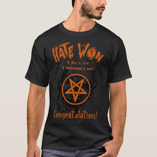 ヘイトウォン Tシャツ (正面)