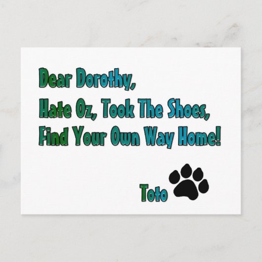 ヘイトオズ ポストカード (正面)