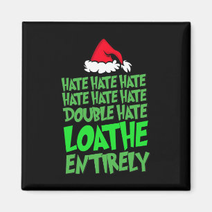 ヘイトディートダブルヘイトローザ完全なおもしろいクリスマ マグネット