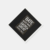 ヘイトネバーメイド素晴らしアメリカカマラハリスワルツ スタンダードカクテルナプキン (角)