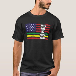 ヘイトハズノホームハーブブラックプライドブラックヒストリM Tシャツ
