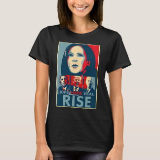 ヘイトヒールの成長の上昇カマラハリスキャンペリ大統領 Tシャツ