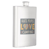 ヘイトピープルラブキャンピング フラスク (右)