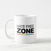 ヘイトフリーゾーン コーヒーマグカップ (左)