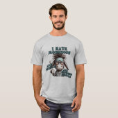 ヘイトモーニングピープルロバ Tシャツ (正面フル)