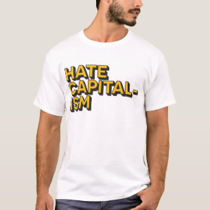 ヘイト資本主義コットンティー Tシャツ