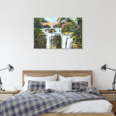 ヘイネス滝 キャンバスプリント (インサイチュ (寝室))