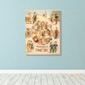 ヘイバーリーのニューヨーク少年劇場 キャンバスプリント (インサイチュ (ウッドフロア))