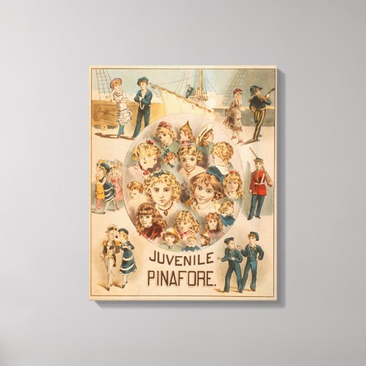 ヘイバーリーのニューヨーク少年劇場 キャンバスプリント (正面)