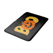 ヘイブカワイカボチャタイポグラフィスケッチアート バスマット (アングル)