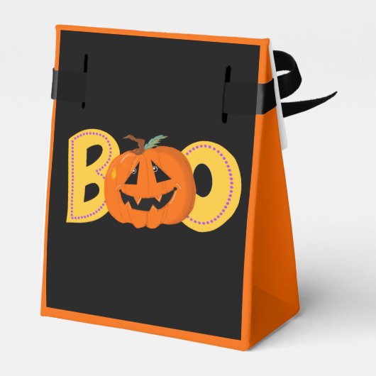 ヘイブカワイカボチャタイポグラフィスケッチアート フェイバーボックス (裏面サイド)