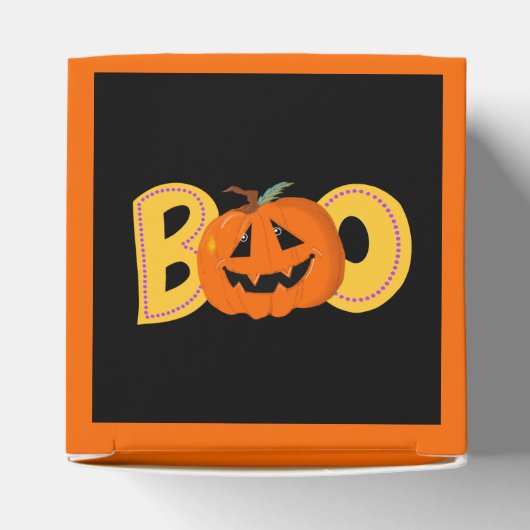 ヘイブカワイカボチャタイポグラフィスケッチアート フェイバーボックス (上部)