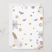 ヘイブグルービーハロウィーン6誕生日 招待状 (裏面)