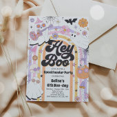 ヘイブハロウィン不気味グルービー幽霊 招待状