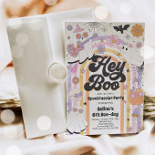 ヘイブハロウィン不気味グルービー幽霊 招待状