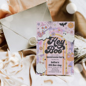 ヘイブハロウィン不気味グルービー幽霊 招待状